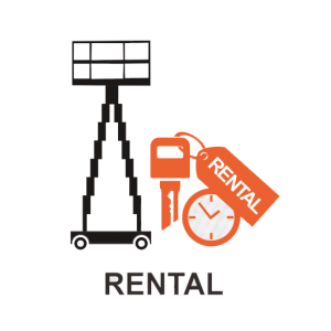rental tangga elektrik